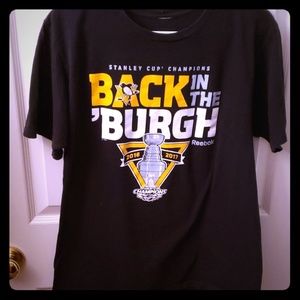 "Back in the Burgh" Reebok Pittsburgh Penguins Tee